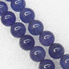 Gemstone beads, Agate(dyed), Round 12mm, sold per 16-inch strand