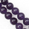 Gemstone beads, Agate(dyed), Round 6mm, sold per 16-inch strand