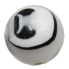 Resin Beads, Round 24mm Sold by Bag 