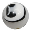 Resin Beads, Round 20mm Hole:3mm Sold by Bag 