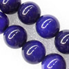 Gemstone beads, Agate(dyed), Round 6mm, sold per 16-inch strand