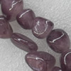 Gemstone beads, Agate(dyed), Nugget 9-18mm, sold per 16-inch strand