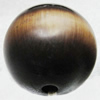 Resin Beads, Round 11mm Hole:2mm Sold by Bag 