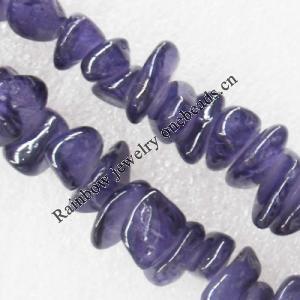 Gemstone beads, Agate(dyed), Nugget 10-19mm, sold per 16-inch strand