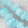 Gemstone beads, Agate(dyed), Nugget 9-16mm, sold per 16-inch strand