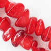 Gemstone beads, Agate(dyed), Nugget 11-18mm, sold per 16-inch strand