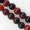 Gemstone beads, Agate(dyed), Round 6mm, sold per 16-inch strand