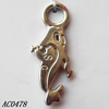 Pendant, Lead-free Zinc Alloy Jewelry Findings, 11x25mm Hole:4mm, Sold by Bag