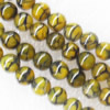 Gemstone beads, Agate(dyed), Round 18mm, sold per 16-inch strand