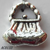 Pendant, Lead-free Zinc Alloy Jewelry Findings, Lock 15x16mm Hole:5mm, Sold by Bag