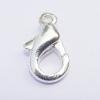 Iron Lobster Clasp, Nickel-free $ lead-free 10x6mm, Sold by Group