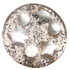 Shell pendant, Flat Round 45mm Sold by Bag