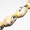Ceramics Jewelry Beads, Lantern 25x15mm Hole:3mm, Sold by Group