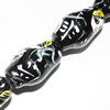 Ceramics Jewelry Beads, Lantern 25x15mm Hole:3mm, Sold by Group