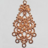 Connector, Lead-free Zinc Alloy Jewelry Findings, 26x52mm Hole=2mm, Sold by Bag