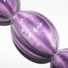 Ceramics Jewelry Beads, Fluted 37x28mm Hole:2mm, Sold by Group