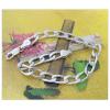 Sterling Silver European style Bracelets, Length:7.09inch, Sold by PC