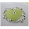 Sterling Silver European style Bracelets, Length:7.09inch, Sold by PC