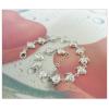 Sterling Silver European style Bracelets, Length:7.09inch, Sold by PC