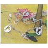 Sterling Silver European style Bracelets, Length:7.5inch, Sold by PC