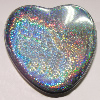 Handmade Coloured Acrylic Beads, Heart 29x29mm Sold by Bag 