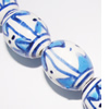 Ceramics Jewelry Beads, Oval 15x11mm, Sold by Bag