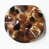 Imitate Animal skins Acrylic Beads, Painted Spray-paint, Twist Flat Round 28mm, Sold by Bag 