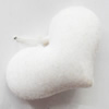 Villiform Acrylic Beads, Heart 39x27mm, Sold by Bag