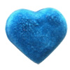  Villiform Acrylic Beads, Heart 26x23mm, Sold by Bag