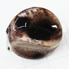 Imitate Animal skins Acrylic Beads, Painted Spray-paint, 15x12mm Hole:2mm, Sold by Bag