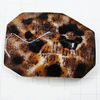 Imitate Animal skins Acrylic Beads, Painted Spray-paint, 40x30mm Hole:1.5mm, Sold by Bag