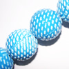 Ceramics Jewelry Beads, Round 25mm, Sold by Bag