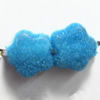  Villiform Acrylic Beads, Flower 6mm, Sold by Bag