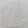 Colorful Acrylic Beads，Square 25mm Sold by Bag