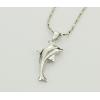 Sterling Silver Pendants platina plating, Animal 23x10mm, Sold by PC