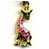 Zinc Alloy Enamel Jewelry Findings, Christmas Charm/Pendant, Wapiti  10mm-20mm, Sold by Group 