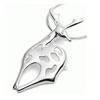 Zinc Alloy Enamel Jewelry Findings, Christmas Charm/Pendant, Wapiti  10mm-20mm, Sold by Group 