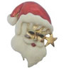 Zinc Alloy Enamel Jewelry Findings, Christmas Charm/Pendant, Santa 10mm-20mm, Sold by Group 