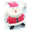 Zinc Alloy Enamel Jewelry Findings, Christmas Charm/Pendant, Santa 10mm-20mm, Sold by Group 