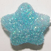 Colorful Acrylic Beads，Star 16mm Hole:1mm Sold by Bag