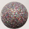 Colorful Acrylic Beads，Round 14mm Hole:2.5mm Sold by Bag
