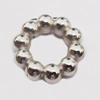 Jewelry findings, CCB plastic Beads, Flower O:15mm   I:7mm, sold By Bag