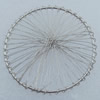 Iron Thread Component Handmade Lead-free, 52mm Sold by Bag