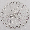 Iron Thread Component Handmade Lead-free, 68mm Sold by Bag