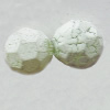 Crackle Acrylic Beads, Faceted Round 10mm Sold by bag 