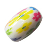 Watermark Acrylic Beads, Oval 26x17mm, Sold by Bag