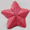 Crackle Acrylic Beads, Star 20mm Sold by bag 