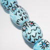 Ceramics Jewelry Beads, Owl 21x16mm, Sold by Bag