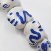 Ceramics Jewelry Beads, Dragon 16x13mm, Sold by Group