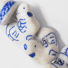 Ceramics Jewelry Beads, Chicken 14x19mm, Sold by Group